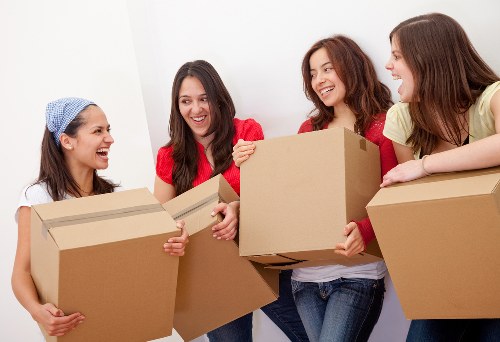 Expert movers handling fragile items with care in Paddington